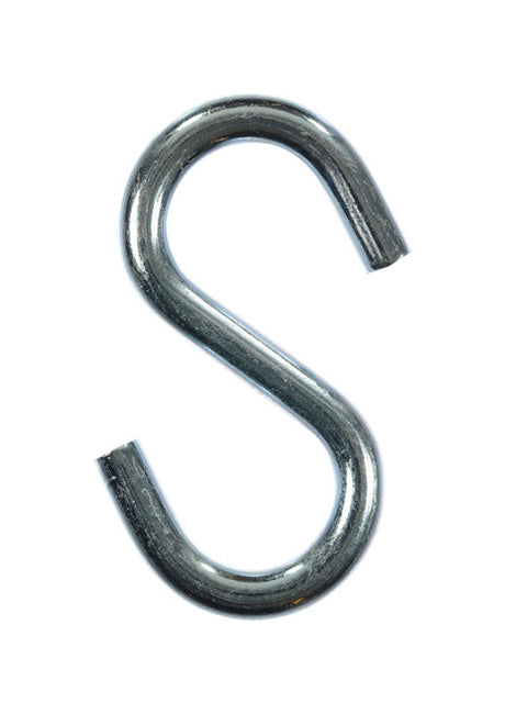 Ace Small Zinc-Plated Silver Steel 3-1/4 in. L S-Hook 240 lb 2 pk, Pack of 5
