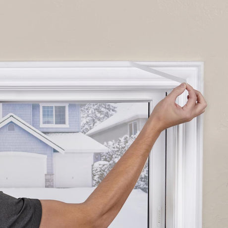 M-D Building Products Clear 9-Window Indoor Insulation Kit 62 in. W X 42 in. L, Pack of 6