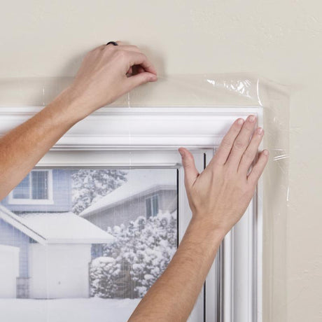 M-D Building Products Clear 9-Window Indoor Insulation Kit 62 in. W X 42 in. L, Pack of 6