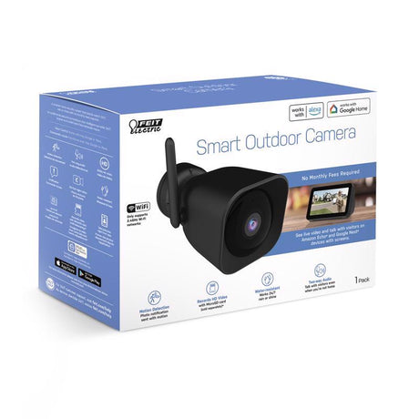 Feit Smart Home Plug-in Outdoor Smart-Enabled Security Camera