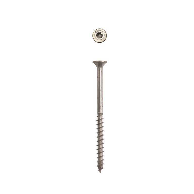 SPAX Multi-Material No. 9 Label X 2-1/2 in. L T-20+ Flat Head Serrated Construction Screws