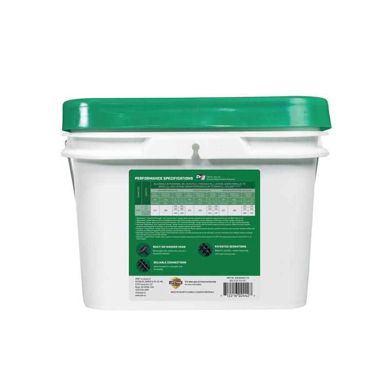 SPAX PowerLags 5/16 in. in. X 6-3/4 in. L T-40 Washer Head Serrated Structural Screws