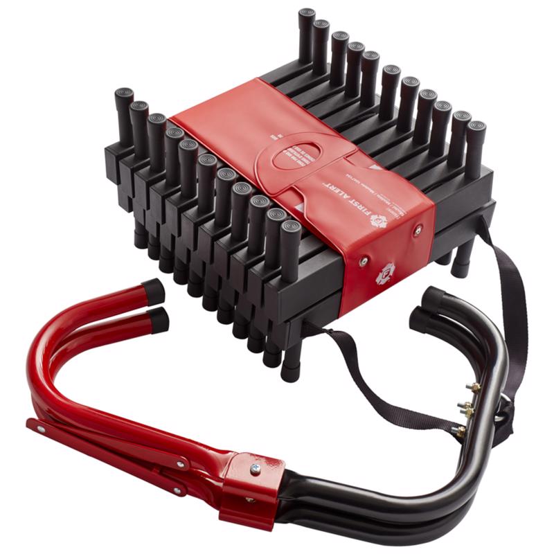 First Alert 24 ft. H Steel Fire Escape Ladder 375 lb. capacity