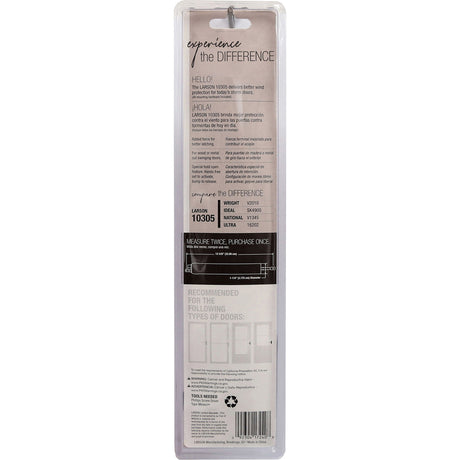 Larson Black Aluminum Pneumatic Door Closer