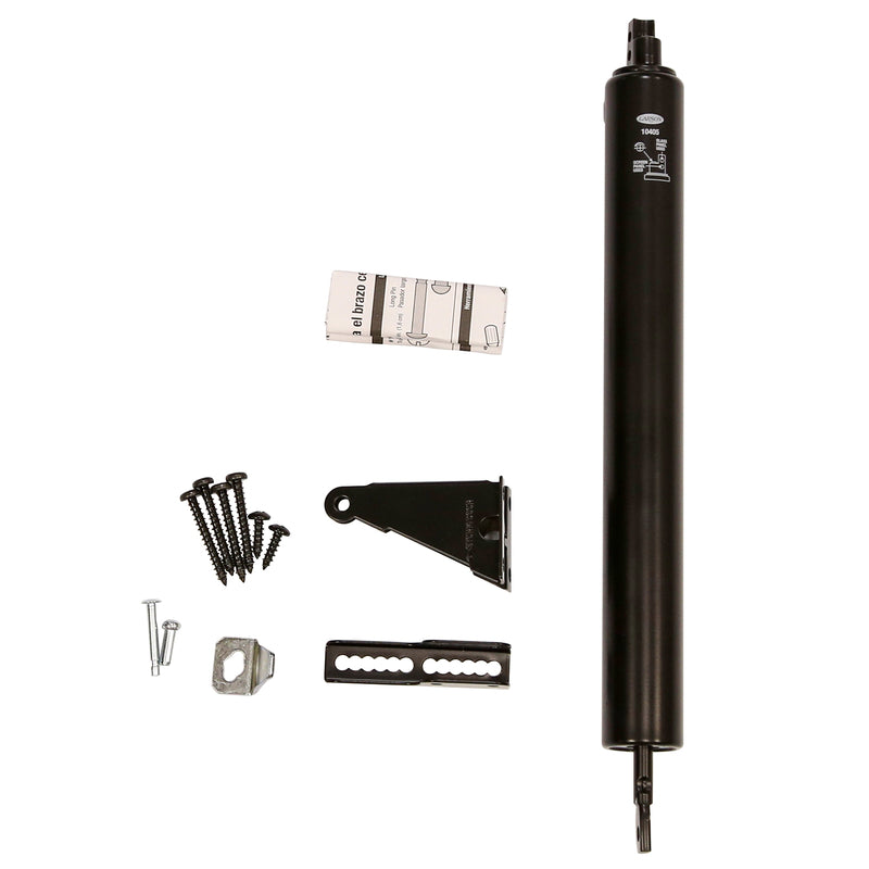 Larson Standard Duty Black Aluminum Pneumatic Door Closer