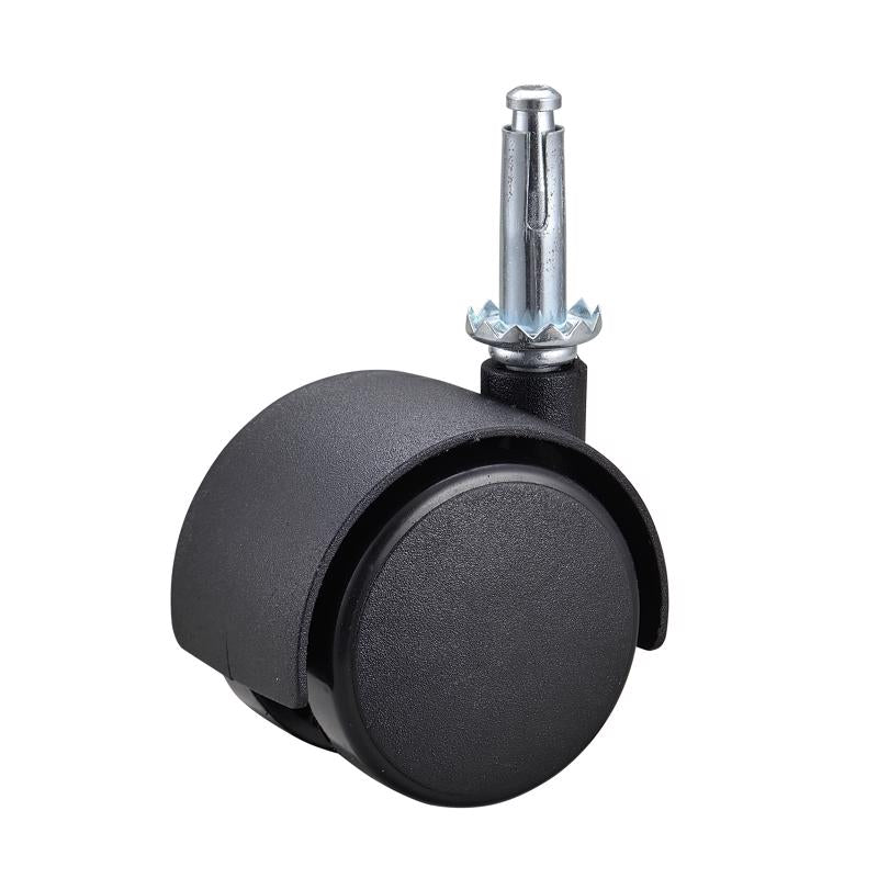 Projex 2 in. D Aluminum Twin Caster 75 lb 2 pk