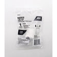 Ace Rubber Leg Tip White Round 1 in. W 1 pk, Pack of 40