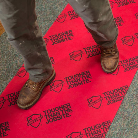 Surface Shields NeoShield Floor Protection 1.5 mil X 27 in. W X 20 ft. L Rubber Red 1 pk