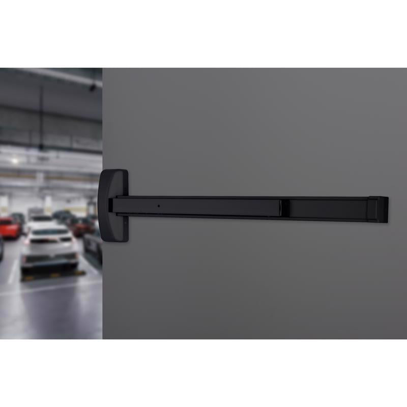 Brinks Commercial Matte Black Steel Commercial Exit Device 1 pc