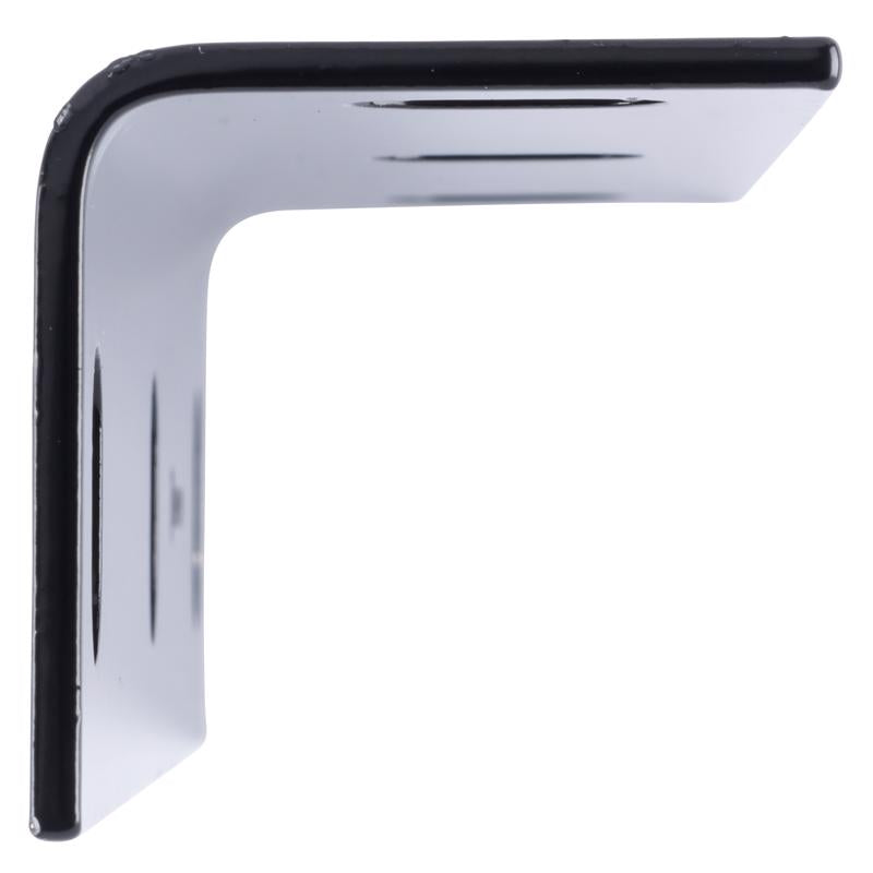 Hampton 9 in. H X 2.10 in. W X 1/8 in. D Black Steel Inside/Outside Brace