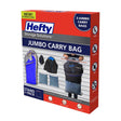 Hefty Clear Jumbo Carrying Bag, Pack of 6