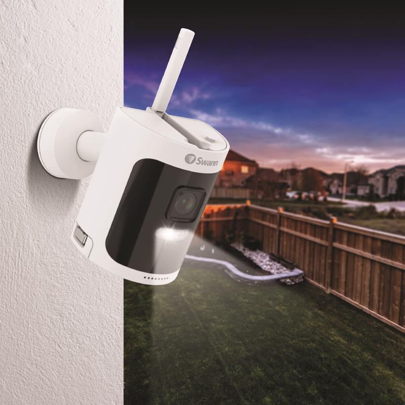 Swann AllSecure600 Battery Powered Indoor and Outdoor Smart-Enabled NVR Security Camera System