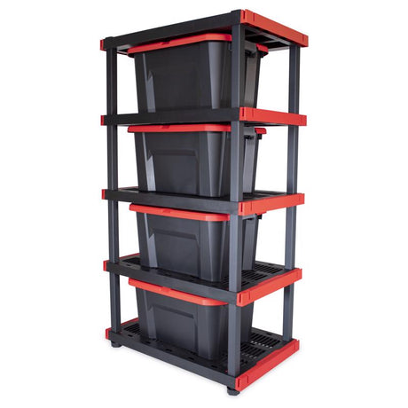 Craftsman 72 in. H X 40 in. W X 24 in. D Resin Shelving Unit
