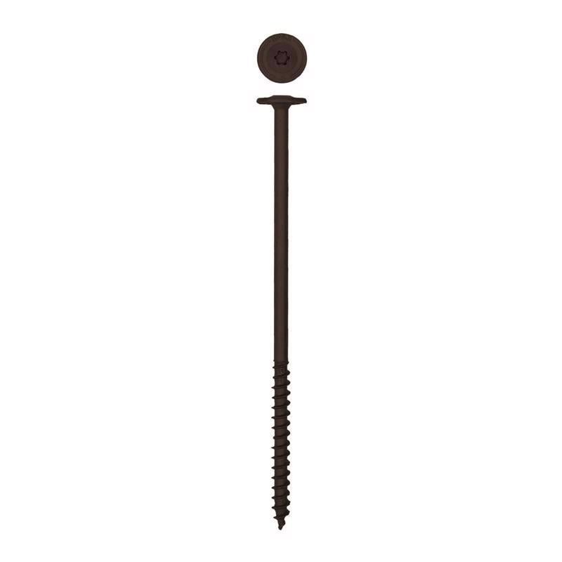 SPAX PowerLags 1/4 in. X 6 in. L Washer High Corrosion Resistant Carbon Steel Lag Screw 1 pk, Pack of 50