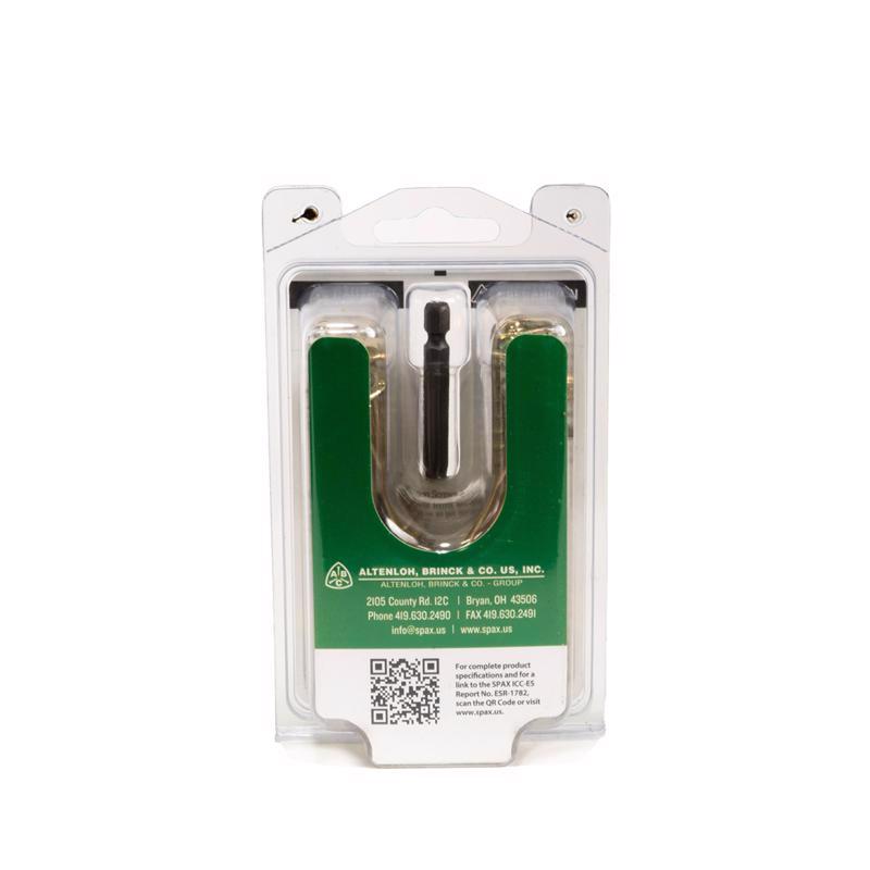 SPAX PowerLags 5/16 in. X 4 in. L Washer Yellow Zinc Carbon Steel Lag Screw 12 pk