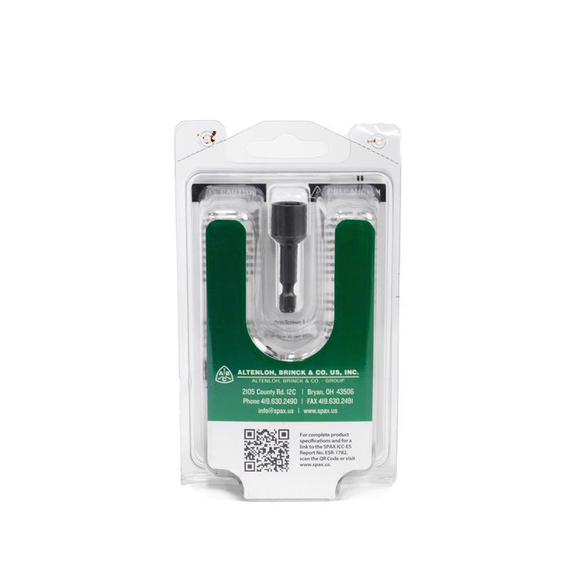 SPAX PowerLags 1/4 in. X 2 in. L Washer High Corrosion Resistant Carbon Steel Lag Screw 12 pk