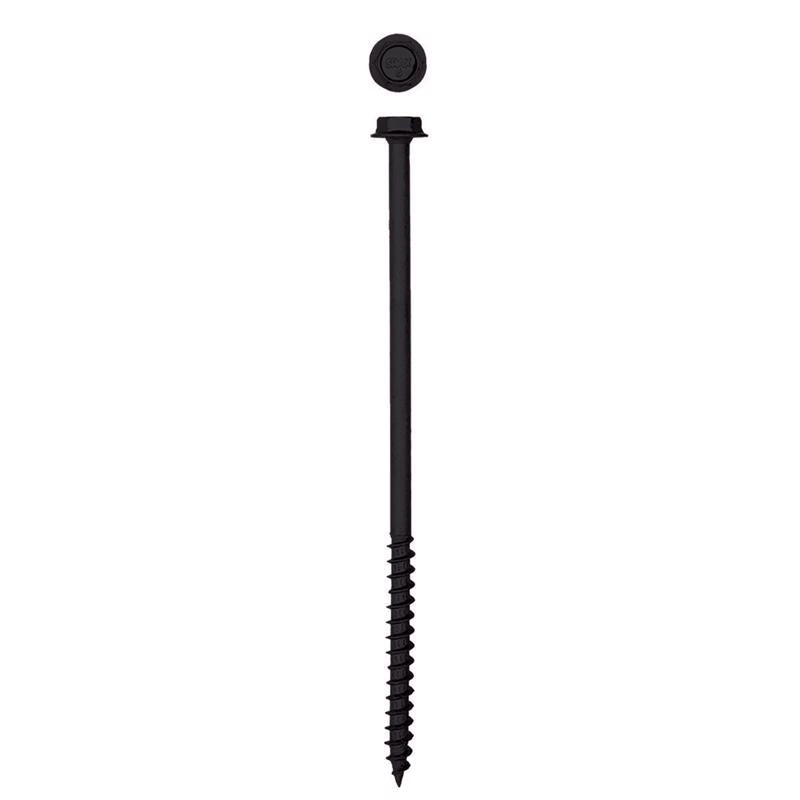 SPAX PowerLags 1/4 in. in. X 6 in. L Hex Drive Hex Washer Head Serrated Structural Screws