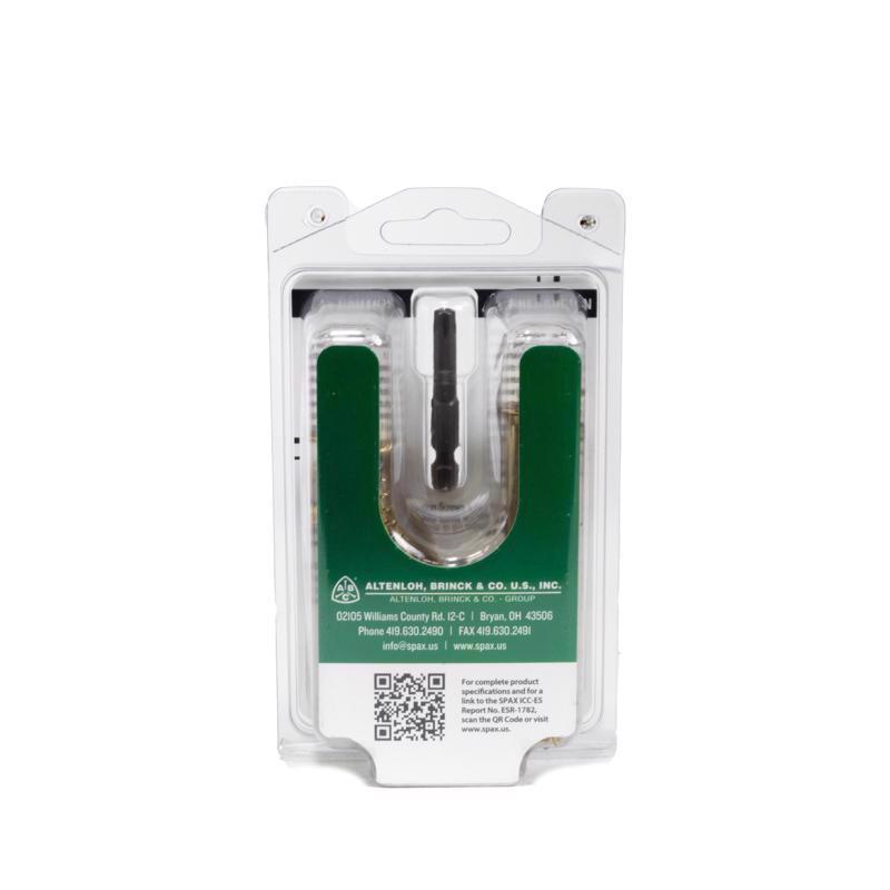 SPAX PowerLags 1/4 in. in. X 3-1/2 in. L Star Washer Head Serrated Structural Screws