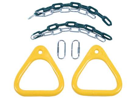 Playstar PS 7836 Gym Ring, Polyethylene, Gold/Yellow