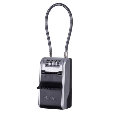 Master Lock 5.2 in. H X 3.4 in. W X 5.2 in. L Metal 4-Digit Combination Lock Box