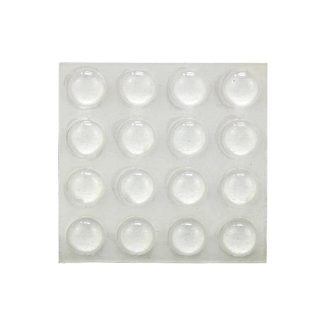 Ace Vinyl Self Adhesive Protective Pad Clear Round 3.6 in. W X 3/8 in. L 1 pk