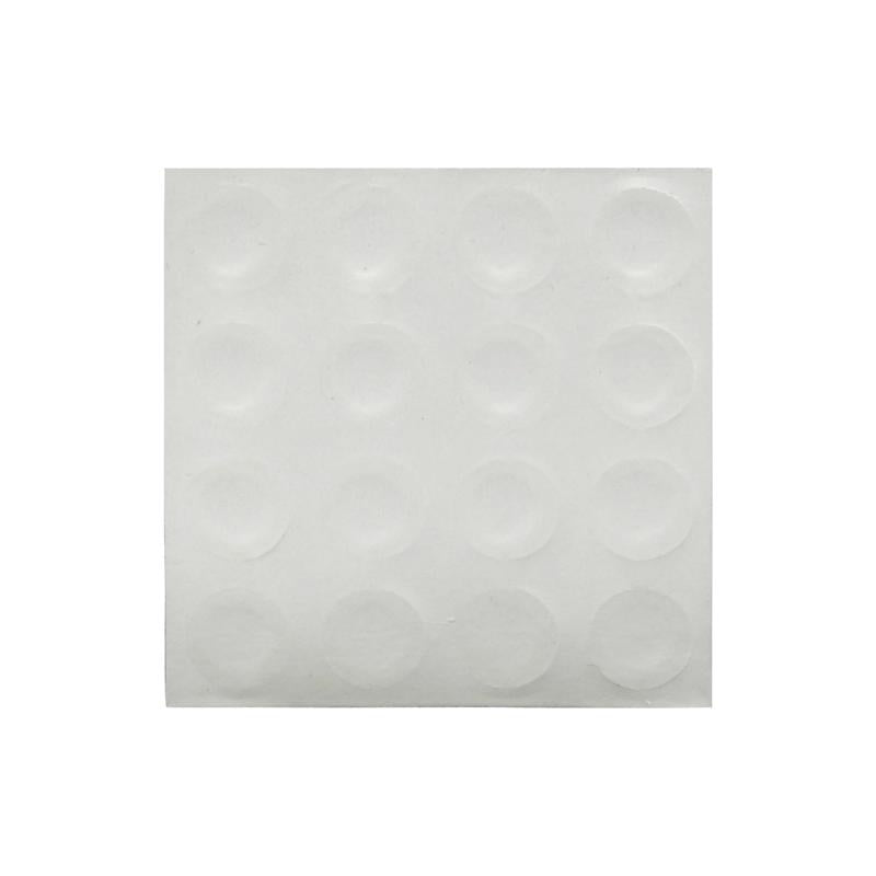 Ace Vinyl Self Adhesive Protective Pad Clear Round 3.6 in. W X 3/8 in. L 1 pk