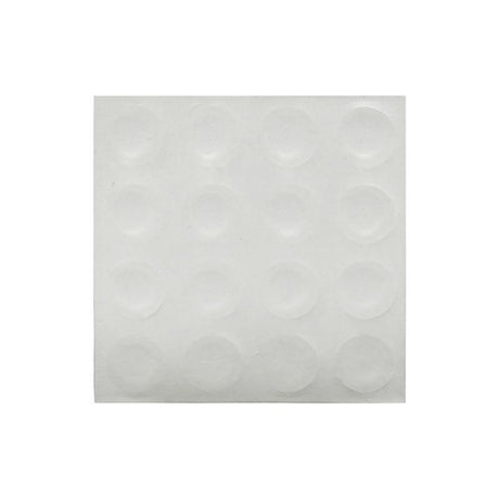 Ace Vinyl Self Adhesive Protective Pad Clear Round 3.6 in. W X 3/8 in. L 1 pk