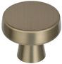 Amerock Blackrock Series BP55270BBZ Cabinet Knob, 1-1/16 in Projection, Transitional, 1-5/16 in L x 1-5/16 in W, Zinc