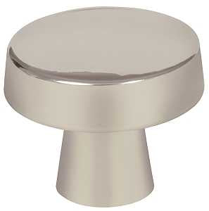 Amerock Blackrock Series BP55270G10 Cabinet Knob, 1-1/16 in Projection, Contemporary, 1-5/16 in, Zinc, Satin Nickel
