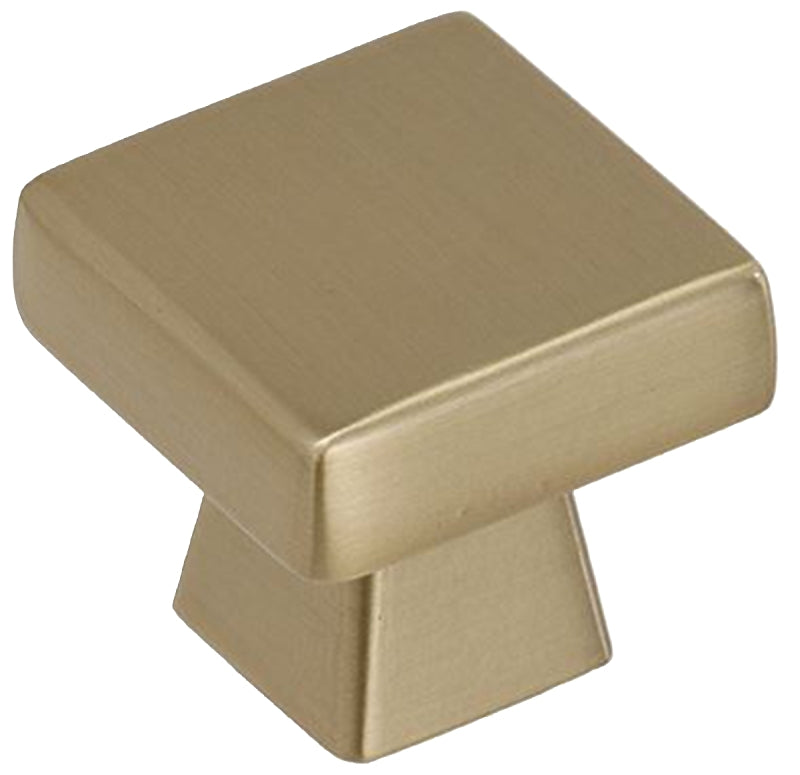 Amerock Blackrock Series BP55271BBZ Cabinet Knob, 1-1/16 in Projection, Transitional, 1-3/16 in L x 1-3/16 in W, Zinc