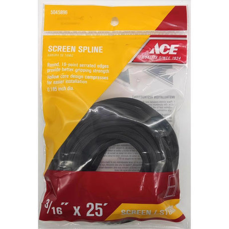 Ace 0.19 in. D X 25 ft. L Spline Channel