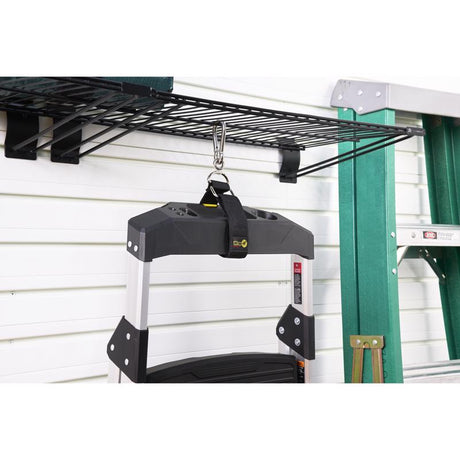 Wrap-It Hook 'n Hang 24 in. L Black Nylon/Steel/Velcro Storage Hook/Strap 250 lb. cap. 1 pk