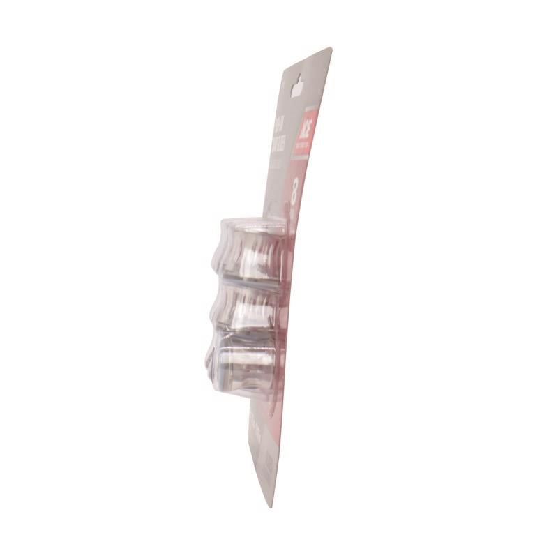 Ace Gray Push-On Plastic Chair Glide 8 pk