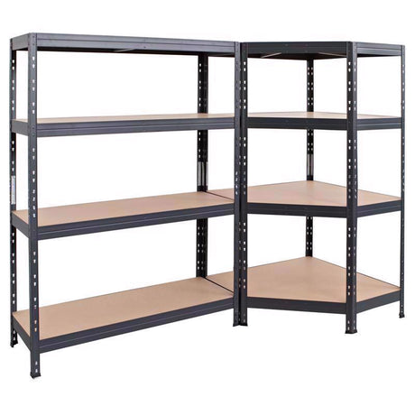 Ar Shelving Garage Series 71 in. H X 35.7 in. W X 18 in. D Metal Shelving Unit