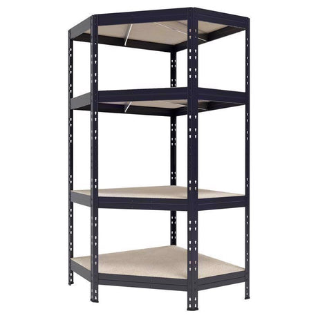 Ar Shelving Garage Corner 71 in. H X 35 in. W X 18 in. D Metal Shelving Unit