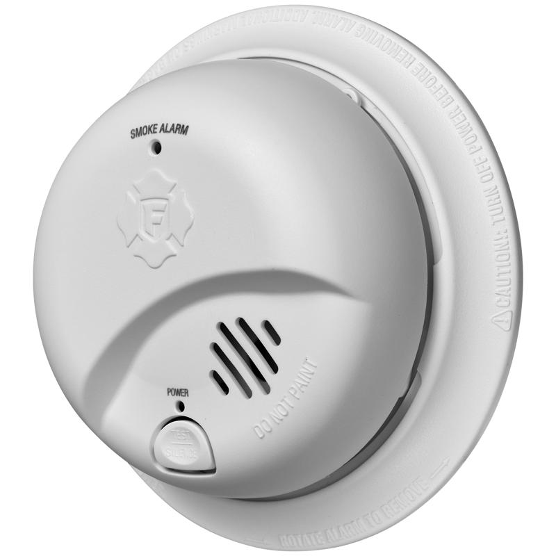 First Alert Hard-Wired w/Battery Back-up Ionization Smoke Detector 1 pk