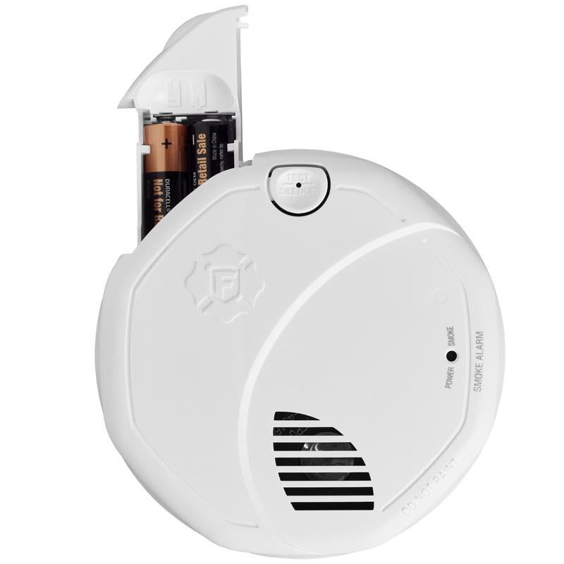First Alert Wireless Interconnect Battery-Powered Photoelectric Smoke Detector 1 pk