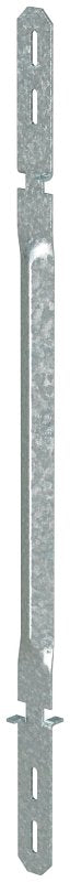 Simpson Strong-Tie WT Series WT8 Wedge Form Tie, 8 in Dimensions, 18 ga, Steel, Galvanized
