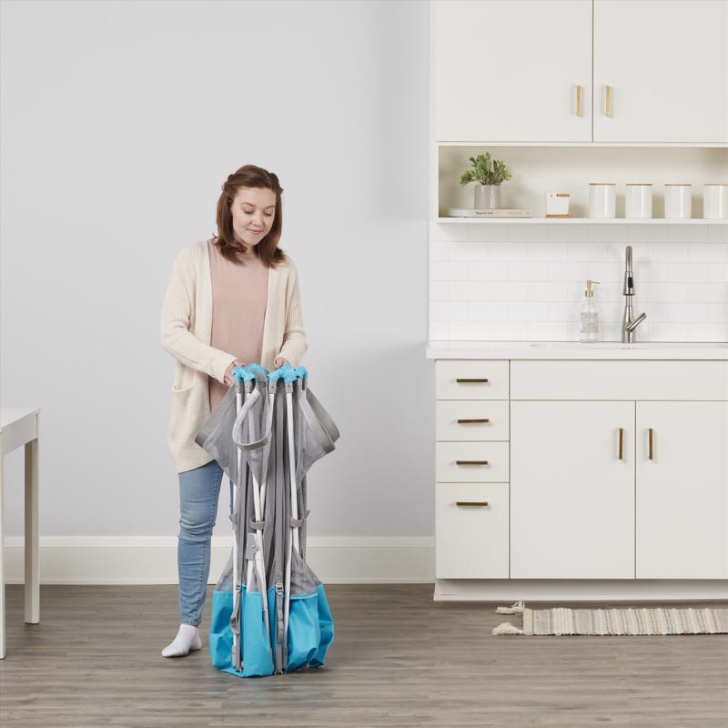 Regalo Gray/White Metal Play Yard 1 pk