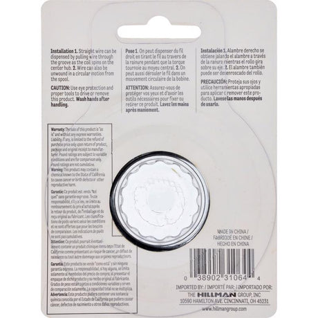 HILLMAN 50 ft. L Black Annealed Steel 19 Ga. Wire, Pack of 10