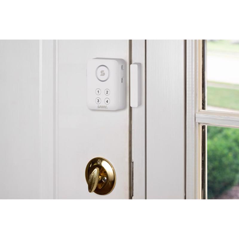Sabre Battery Powered Indoor White Door Alarm