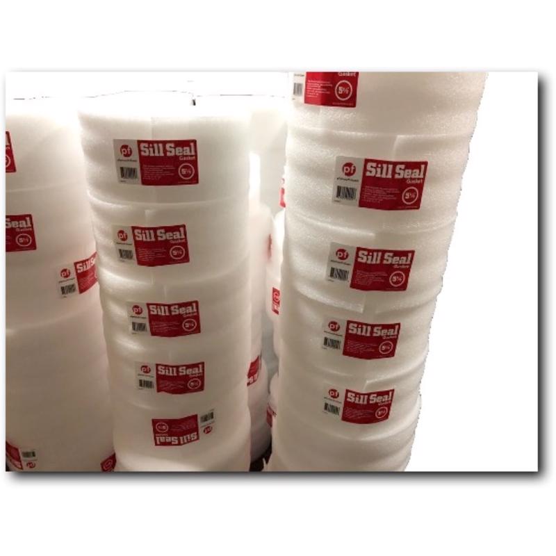 Plymouth Foam 3.5 in. W X 50 ft. L X 0.25 in. 0 Radiant Barrier Sill Sealer Roll 14.58 sq ft