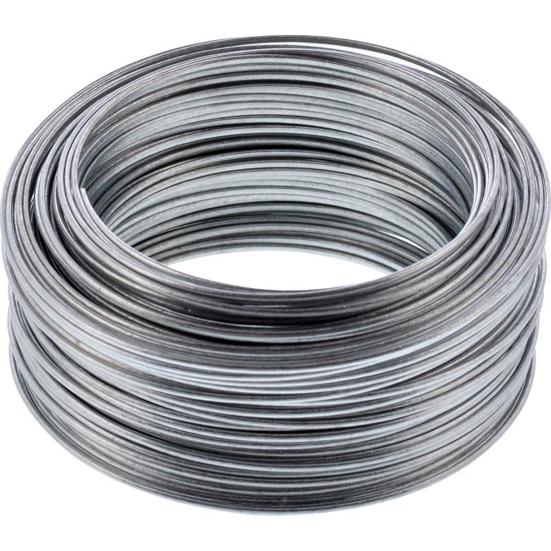 HILLMAN 75 ft. L Galvanized Steel 20 Ga. Wire, Pack of 10
