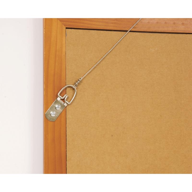 HILLMAN Silver Large D-Ring Hanger 4 pk, Pack of 10