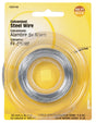 HILLMAN 100 ft. L Galvanized Steel 32 Ga. Wire, Pack of 10