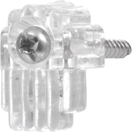 HILLMAN OOK Clear Holder Kit Mirror Holder 20 lb 4 pk, Pack of 10