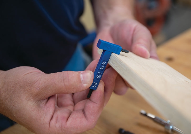 Kreg KPHJ320 Pocket Hole Jig, 1/2 to 1-1/2 in Clamping, 2-Guide Hole, Nylon/Steel/Thermoplastic Elastomer