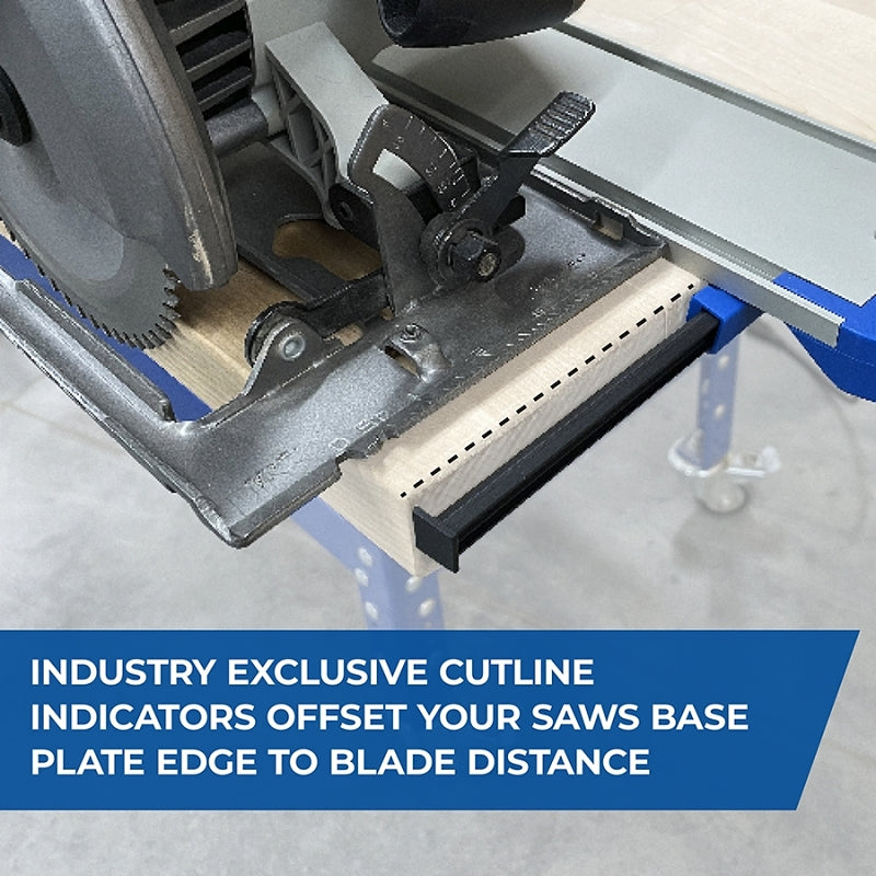 Kreg KMA4700 Series Straight Edge Guide, Specifications: XL, 8 ft Cutting Capacity, Aluminum