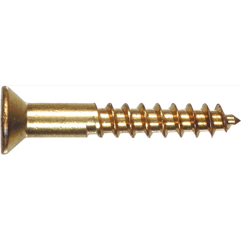 HILLMAN No. 8 X 2 in. L Phillips Coarse Wood Screws 2 pk, Pack of 10
