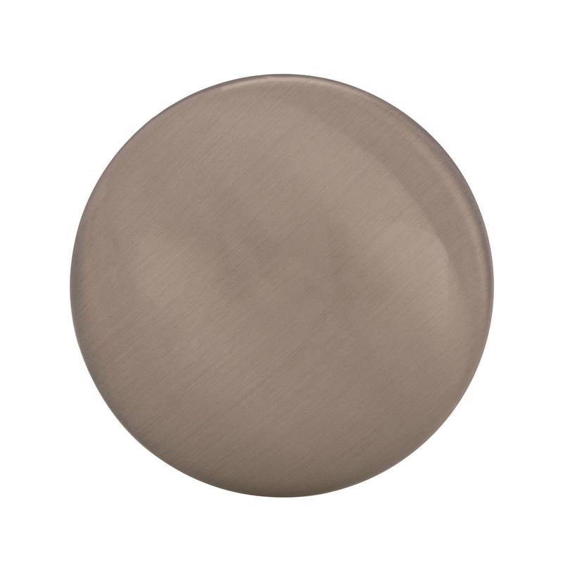 Amerock Allison Round Cabinet Knob 1-3/16 in. D 1-1/8 in. Brushed Chrome 1 pk